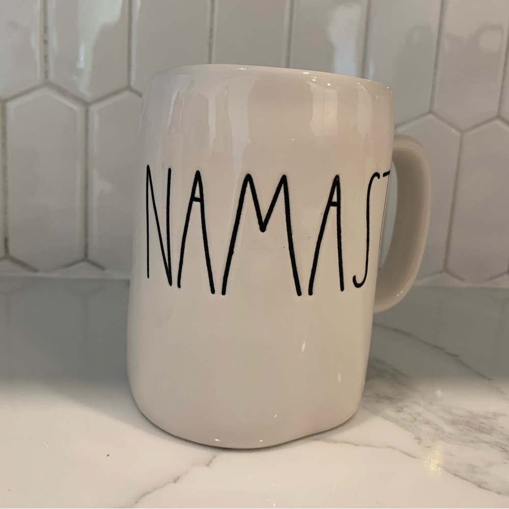 Rae Dunn NAMASTE coffee tea mug